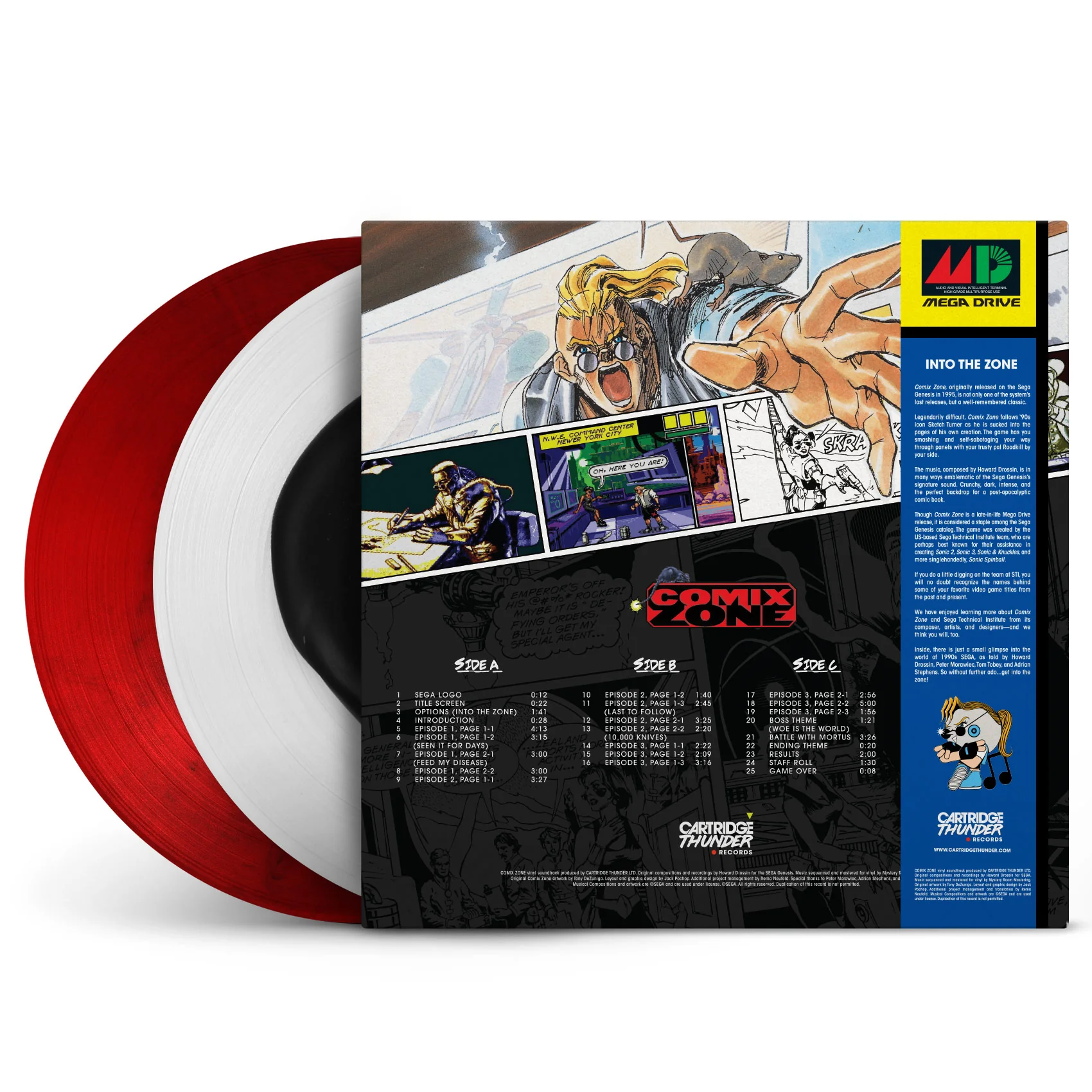 Comix Zone 2XLP (Original Game Soundtrack) - Image 4
