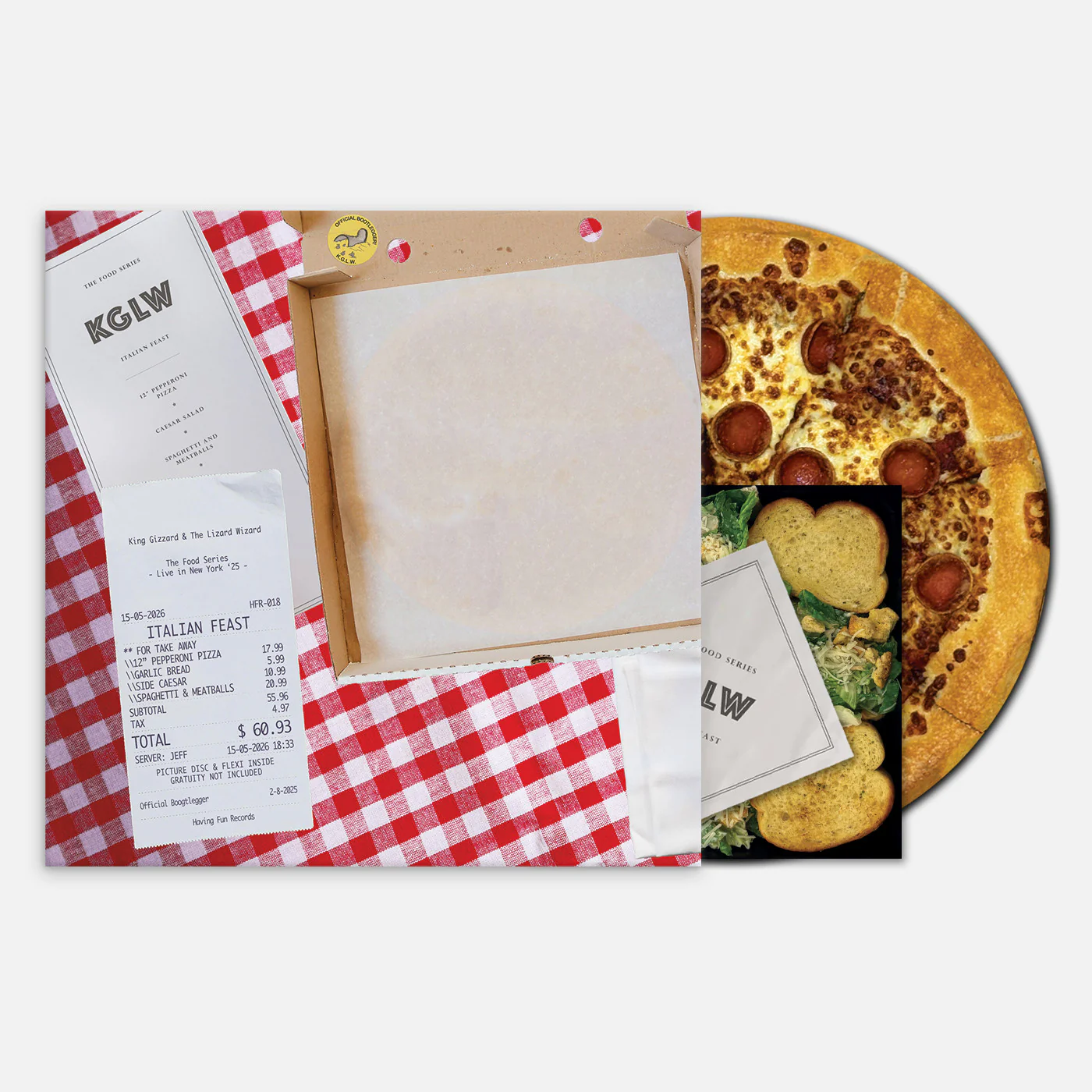 Italian Feast: Live In NYC '25 (Deluxe Edition Picture Disc +Flexi 7")