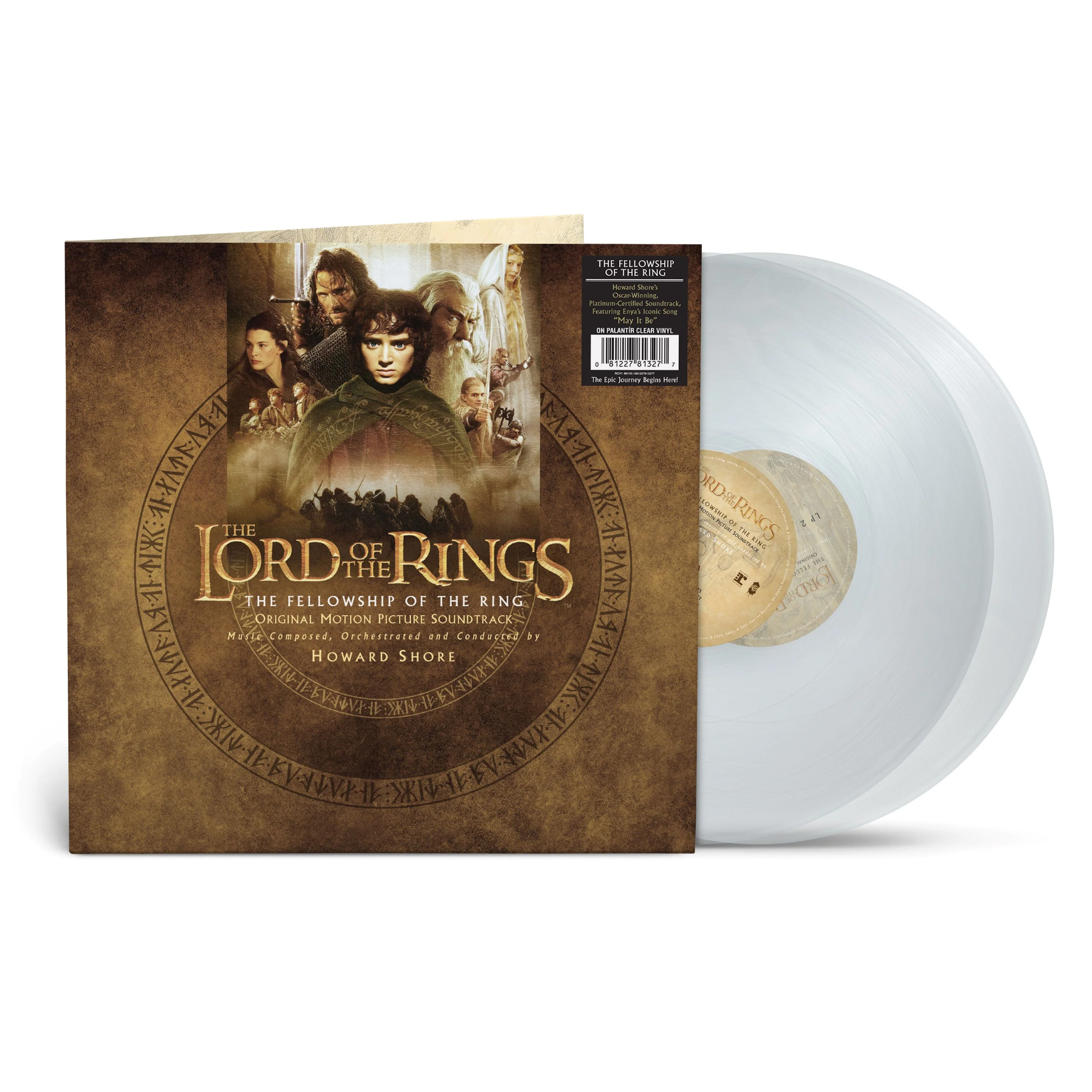 Lord Of The Rings: Fellowship Of The Ring (Palantír Clear Vinyl)