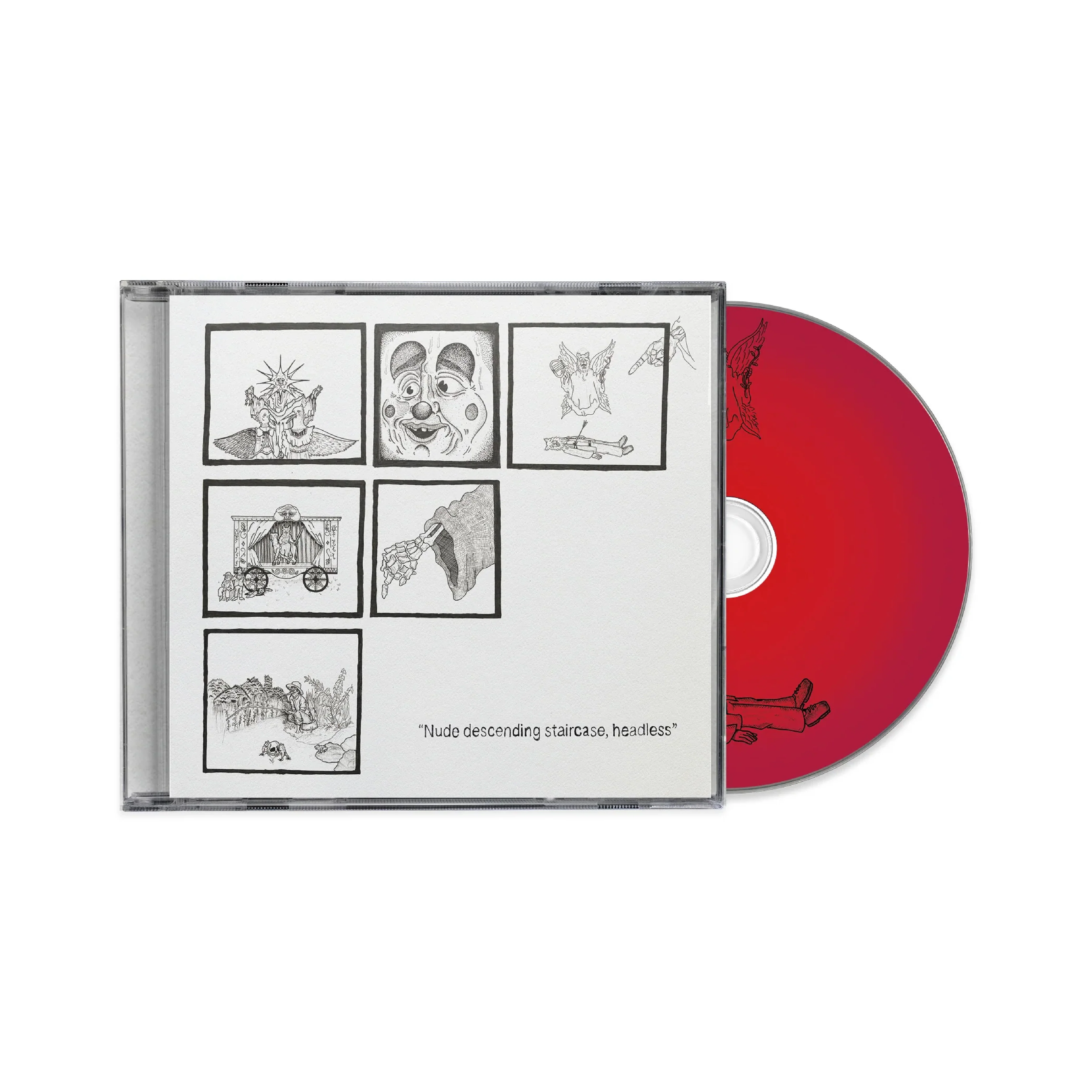 Nude descending staircase headless (CD)