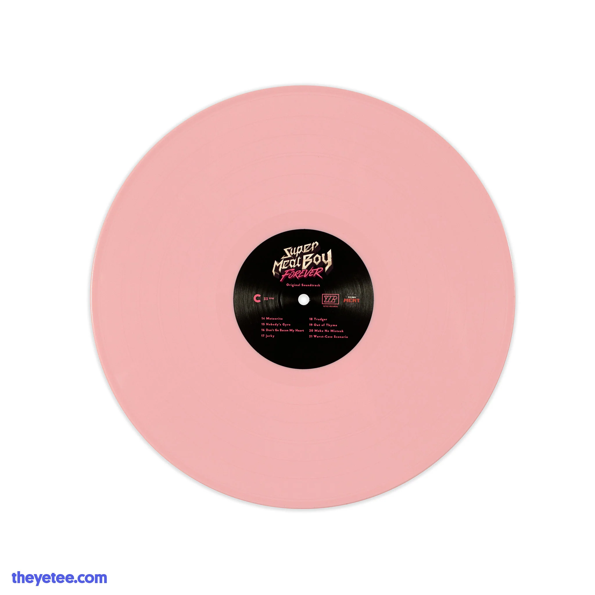 Super Meat Boy Forever Original Soundtrack (Pink and Red 2XLP) - Image 4
