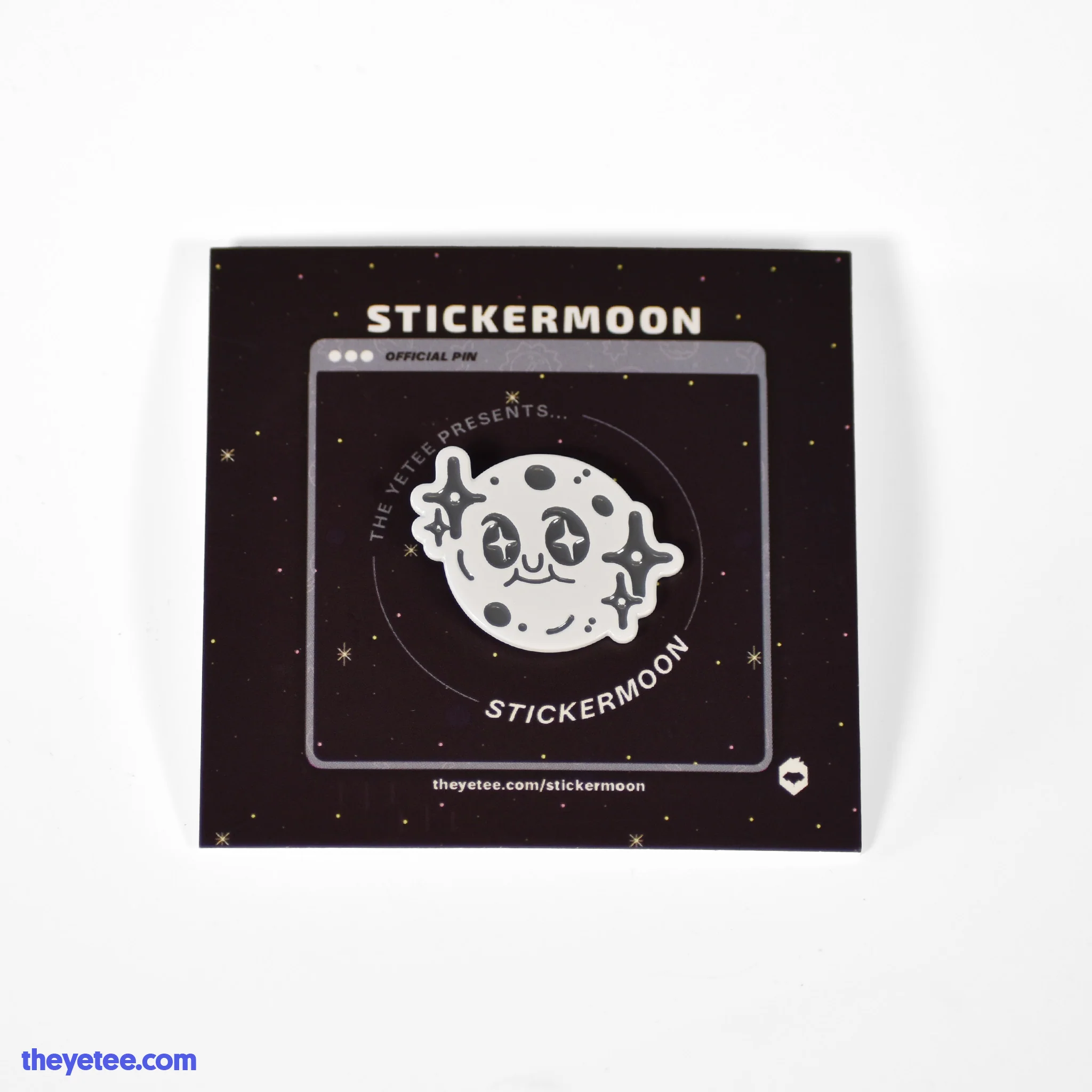 The Sticker Moon Pin