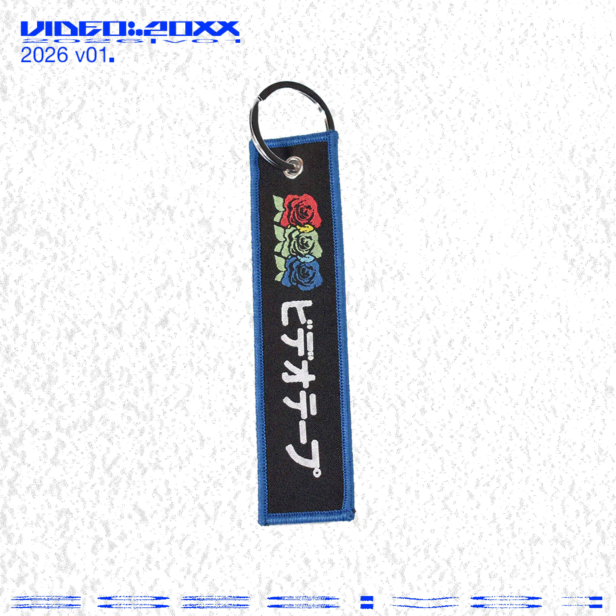 Flight Tag Bideo Tape Keychain - Image 3