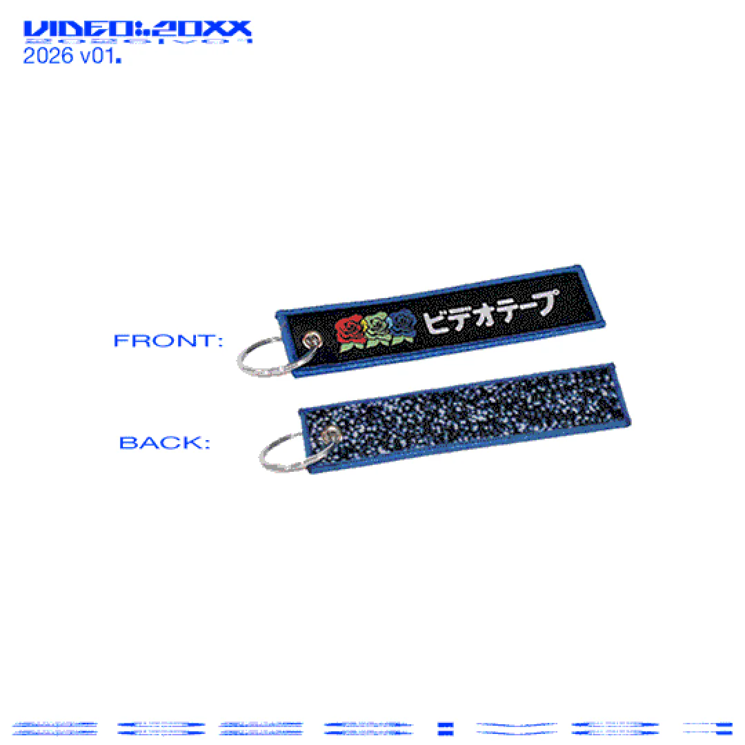 Flight Tag Bideo Tape Keychain - Image 4