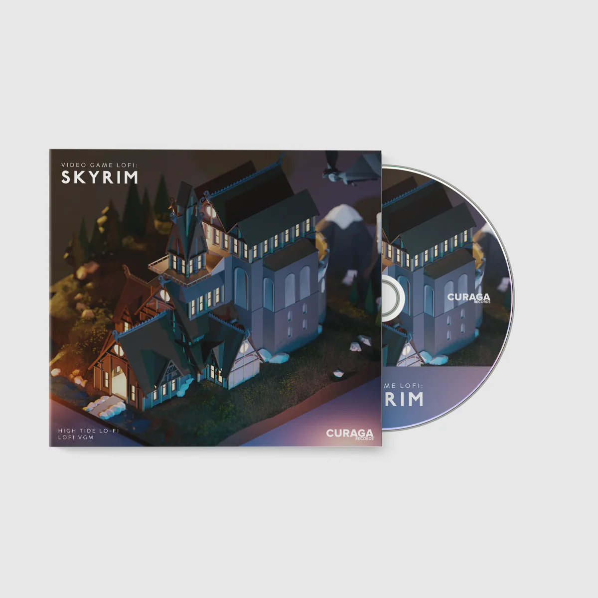 Video Game LoFi: Skyrim CD